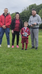 images from St Maelruans FC academy team