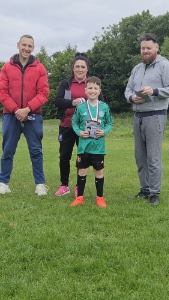 images from St Maelruans FC academy team