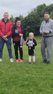 images from St Maelruans FC academy team