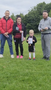 images from St Maelruans FC academy team