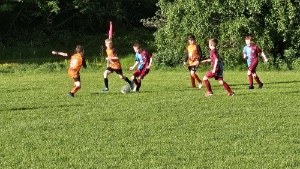 images from St Maelruans FC under10 team