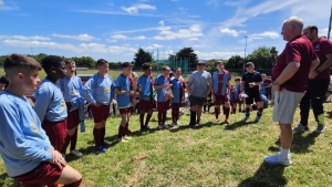 images from St Maelruans FC under12 team