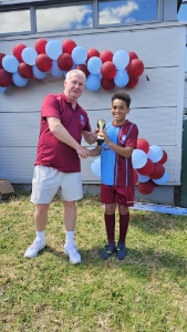 images from St Maelruans FC under12 team