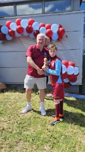 images from St Maelruans FC under12 team
