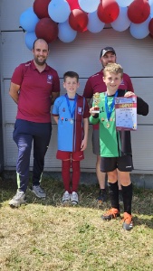 images from St Maelruans FC under12 team