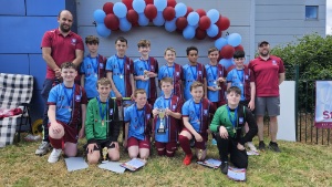 images from St Maelruans FC under12 team