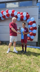 images from St Maelruans FC under13 team