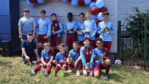 images from St Maelruans FC under13 team