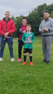 images from St Maelruans FC under8 team