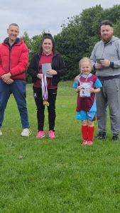 images from St Maelruans FC under8 team