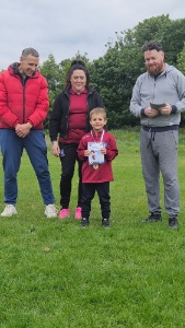 images from St Maelruans FC under8 team